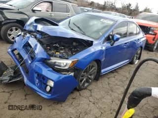 2016 Subaru WRX Limited with VIN JF1VA1J66G9809834, listed as a Copart auction lot 48798215 with 116,833 mi miles and Salvage title. Bid and sale history available at DreamBid. Image 1.