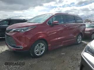 2022 Toyota Sienna Platinum с VIN 5TDESKFC9NS067374, выставлен на аукционе Copart как лот 46235105 с пробегом 3 982 миль миль и Списание • Salvage title. История ставок и продаж доступна на DreamBid. Изображение 1.