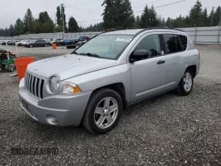 2007 Jeep Compass Sport with VIN 1J8FF47W37D170827, listed as a Copart auction lot 70772935 with 69,382 mi miles and Salvage title. Bid and sale history available at DreamBid. Image 1.