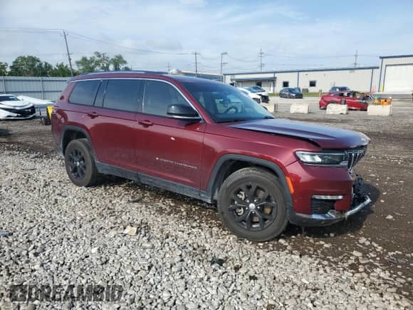 2022 Jeep Grand Cherokee Limited with VIN 1C4RJJBG1N8532760, listed as a Copart auction lot 61379905 with 69,661 mi miles and Salvage title. Bid and sale history available at DreamBid. Image 4.