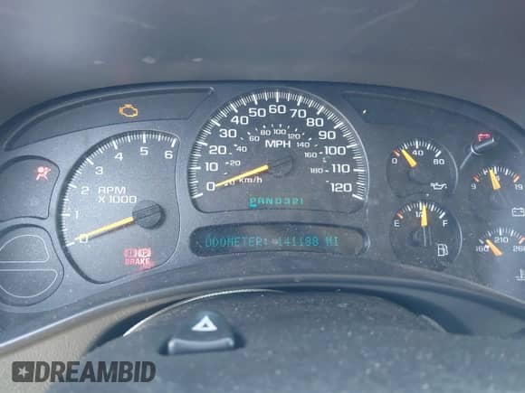 2004 Chevrolet Tahoe LS with VIN 1GNEK13Z74J182853, listed as a IAAI auction lot 41919117 with 141,188 mi miles and . Bid and sale history available at DreamBid. Image 7.