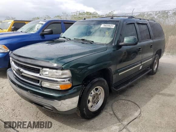 2004 Chevrolet Suburban LT with VIN 3GNEC16Z94G279756, listed as a Copart auction lot 76659684 with 187,751 mi miles and Non repairable. Bid and sale history available at DreamBid. Image 1.