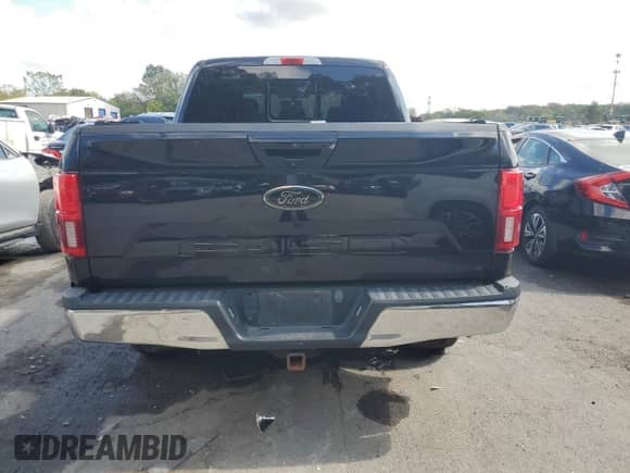 2020 Ford F-150 XLT with VIN 1FTEW1E58LFA97075, listed as a Copart auction lot 81036785 with 100,294 mi miles and Salvage title. Bid and sale history available at DreamBid. Image 6.