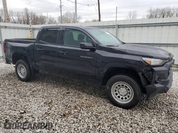 2023 Chevrolet Colorado 2WD Work Truck with VIN 1GCGSBEC3P1261814, listed as a Copart auction lot 49189814 with 5,173 mi miles and . Bid and sale history available at DreamBid. Image 4.