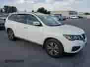 2017 Nissan Pathfinder SL with VIN 5N1DR2MN6HC637490, listed as a Copart auction lot 70321955 with 93,545 mi miles and Salvage title. Bid and sale history available at DreamBid. Image 4.