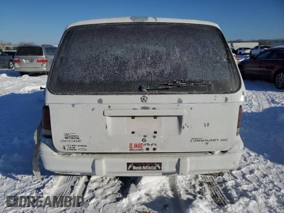 1994 Dodge Caravan Grand SE z VIN 1B4GH44R7RX384139, wystawiony jako Copart lot #87722835 z przebiegiem 173 830 mil mil oraz Szkoda całkowita • Salvage title. Historia ofert i sprzedaży dostępna na DreamBid. Obrazek 6.