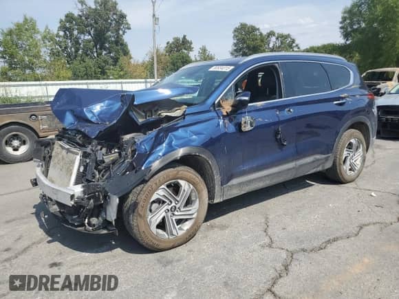 2023 Hyundai Santa Fe SEL с VIN 5NMS24AJ2PH484670, выставлен на аукционе Copart как лот 80934015 с пробегом 55 017 миль миль и Списание • Salvage title. История ставок и продаж доступна на DreamBid. Изображение 1.
