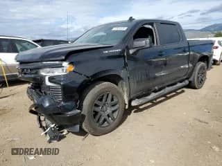2023 Chevrolet Silverado 1500 с VIN 1GCPADE88PZ317807, выставлен на аукционе Copart как лот 47824225 с пробегом 22 571 миль миль и Списание • Salvage title. История ставок и продаж доступна на DreamBid. Изображение 1.