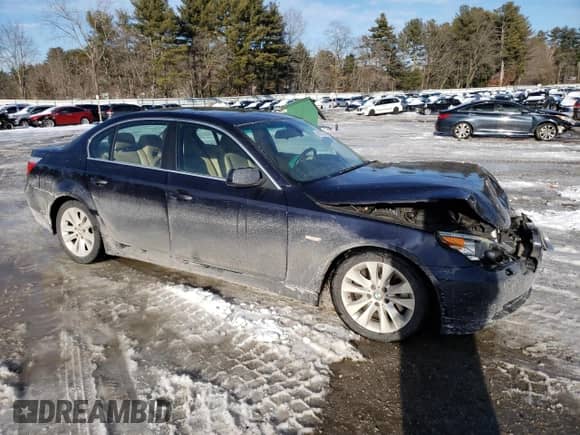 2005 BMW 5 Series 545i с VIN WBANB33515CN64428, выставлен на аукционе Copart как лот 46235655 с пробегом 177 925 миль миль и Чистый • Clean title. История ставок и продаж доступна на DreamBid. Изображение 4.