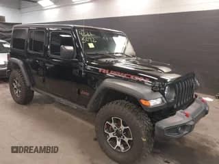 2021 Jeep Wrangler Unlimited Rubicon with VIN 1C4HJXFG9MW736127, listed as a IAAI auction lot 42213072 with 60,865 mi miles and . Bid and sale history available at DreamBid. Image 1.