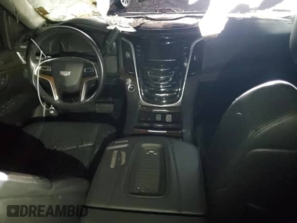 2019 Cadillac Escalade ESV z VIN 1GYS3GKJ1KR154028, wystawiony jako Copart lot #83409884 z przebiegiem Nie podano mil oraz Szkoda całkowita • Salvage title. Historia ofert i sprzedaży dostępna na DreamBid. Obrazek 8.