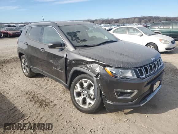 2019 Jeep Compass Limited z VIN 3C4NJDCB8KT776020, wystawiony jako Copart lot #85486084 z przebiegiem 111 070 mil mil oraz Szkoda całkowita • Salvage title. Historia ofert i sprzedaży dostępna na DreamBid. Obrazek 4.