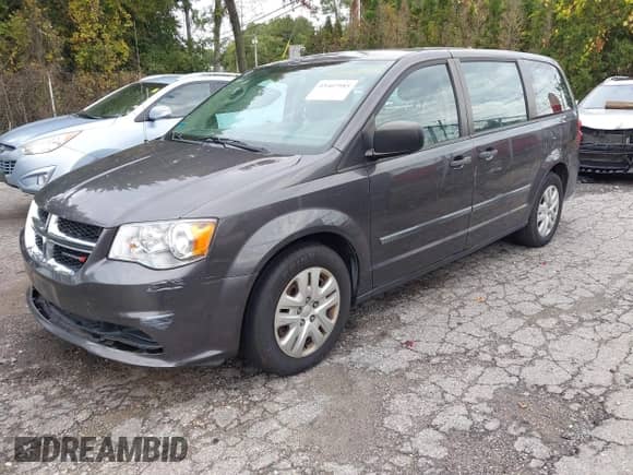 2016 Dodge Grand Caravan SE with VIN 2C4RDGBG1GR154621, listed as a IAAI auction lot 43407585 with 121,271 mi miles and . Bid and sale history available at DreamBid. Image 6.