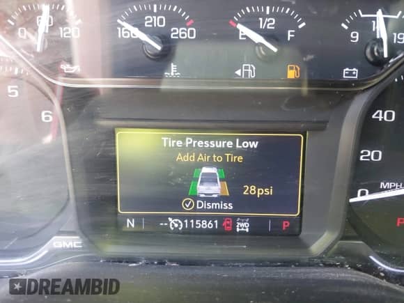 2022 GMC Sierra 1500 SLT with VIN 3GTU9DED6NG158436, listed as a IAAI auction lot 43065216 with 115,861 mi miles and . Bid and sale history available at DreamBid. Image 15.