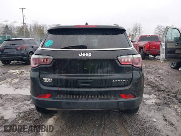 2019 Jeep Compass Limited with VIN 3C4NJCCB2KT667174, listed as a IAAI auction lot 41575606 with 110,995 mi miles and . Bid and sale history available at DreamBid. Image 17.