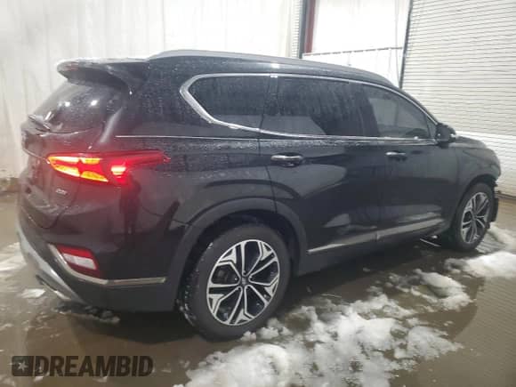2019 Hyundai Santa Fe Limited z VIN 5NMS53AA1KH071911, wystawiony jako Copart lot #88860245 z przebiegiem 95 578 mil mil oraz Szkoda całkowita • Salvage title. Historia ofert i sprzedaży dostępna na DreamBid. Obrazek 3.