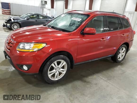 2010 Hyundai Santa Fe SE with VIN 5NMSH4AG8AH360252, listed as a Copart auction lot 90369125 with 122,528 mi miles and Clean title. Bid and sale history available at DreamBid. Image 1.