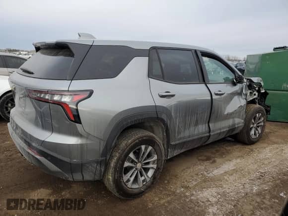 2025 Chevrolet Equinox FWD LT с VIN 3GNAXHEG9SL189216, выставлен на аукционе Copart как лот 42201215 с пробегом 2 981 миль миль и Списание • Salvage title. История ставок и продаж доступна на DreamBid. Изображение 3.