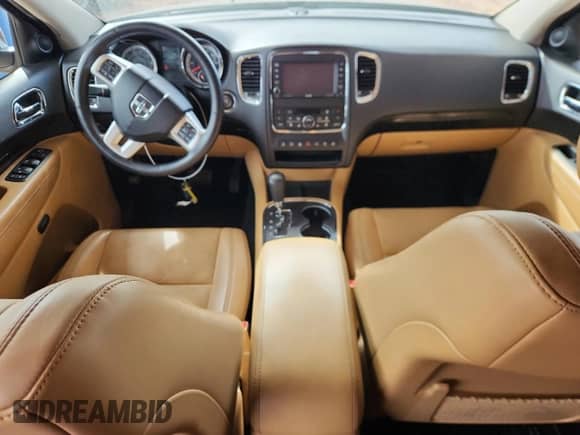 2012 Dodge Durango Citadel with VIN 1C4SDHET8CC253004, listed as a Copart auction lot 89704445 with 115,998 mi miles and Salvage title. Bid and sale history available at DreamBid. Image 8.