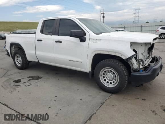 2019 GMC Sierra 1500 with VIN 1GTR9AEF9KZ243790, listed as a Copart auction lot 61738365 with 120,662 mi miles and Clean title. Bid and sale history available at DreamBid. Image 4.