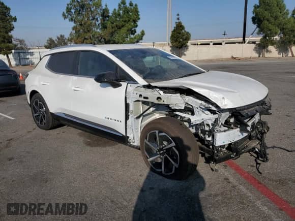 2024 Chevrolet Equinox EV LT с VIN 3GN7DLRR5RS296751, выставлен на аукционе Copart как лот 70912095 с пробегом 3 669 миль миль и Списание • Salvage title. История ставок и продаж доступна на DreamBid. Изображение 4.