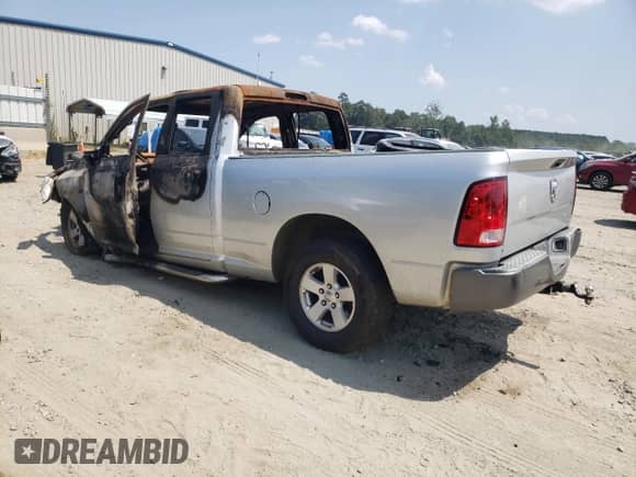 2009 Dodge 1500 SLT with VIN 1D3HB18T29S758819, listed as a Copart auction lot 52860345 with Not provided miles and Non repairable. Bid and sale history available at DreamBid. Image 2.