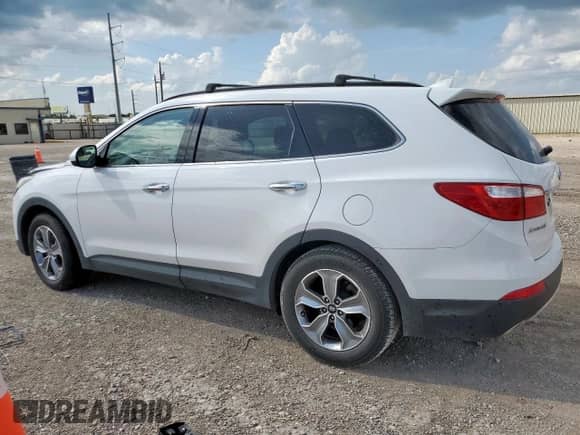 2016 Hyundai Santa Fe SE with VIN KM8SM4HF0GU162545, listed as a Copart auction lot 64723495 with 104,060 mi miles and Salvage title. Bid and sale history available at DreamBid. Image 2.
