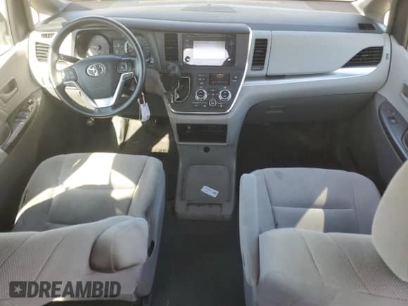 2017 Toyota Sienna L with VIN 5TDZZ3DC2HS855245, listed as a Copart auction lot 81205815 with 210,363 mi miles and Salvage title. Bid and sale history available at DreamBid. Image 8.