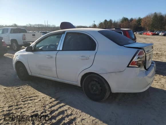 2011 Chevrolet Aveo 1LT with VIN KL1TD5DE8BB261878, listed as a Copart auction lot 83177544 with 119,557 mi miles and Clean title. Bid and sale history available at DreamBid. Image 2.