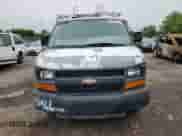 2010 Chevrolet Express Cargo z VIN 1GCZGFBA2A1153342, wystawiony jako Copart lot #60746385 z przebiegiem 142 770 mil mil oraz Czysty tytuł • Clean title. Historia ofert i sprzedaży dostępna na DreamBid. Obrazek 5.