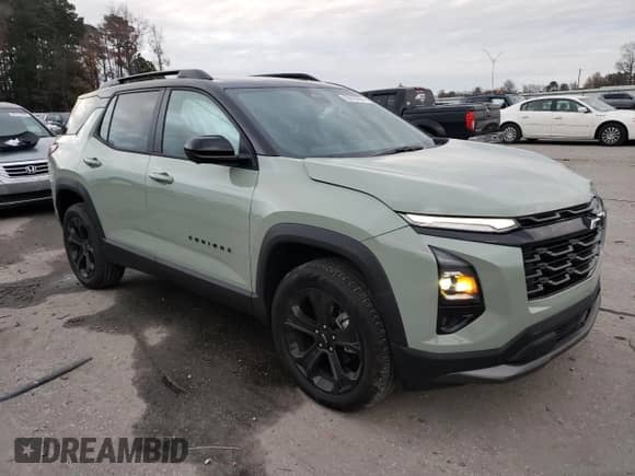 2025 Chevrolet Equinox FWD LT z VIN 3GNAXHEGXSL146715, wystawiony jako Copart lot #83678004 z przebiegiem 564 mil mil oraz Szkoda całkowita • Salvage title. Historia ofert i sprzedaży dostępna na DreamBid. Obrazek 4.