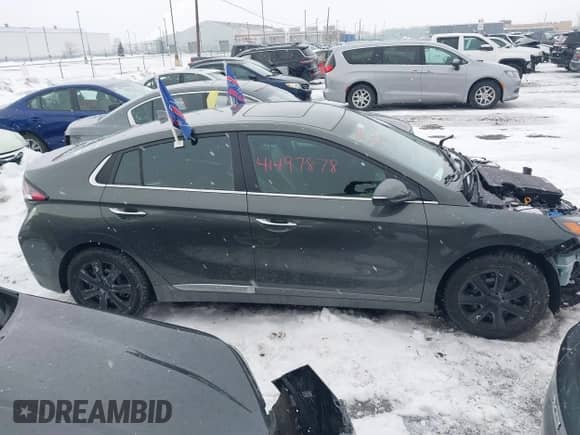 2021 Hyundai Ioniq Limited with VIN KMHCX5LD8MU250598, listed as a IAAI auction lot 41497878 with 18,936 mi miles and . Bid and sale history available at DreamBid. Image 13.
