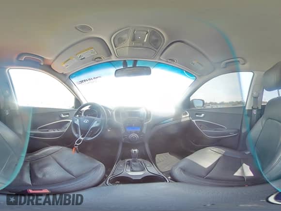 2015 Hyundai Santa Fe с VIN 5XYZU3LAXFG275167, выставлен на аукционе Copart как лот 70484375 с пробегом 78 435 миль миль и Списание • Salvage title. История ставок и продаж доступна на DreamBid. Изображение 14.