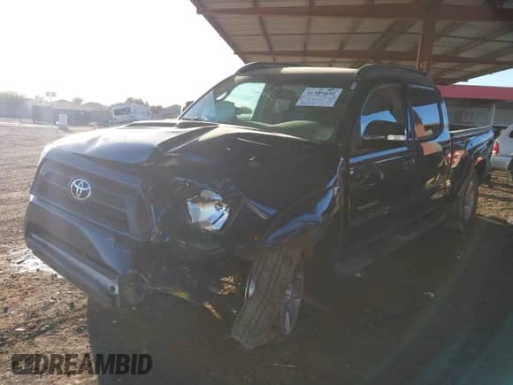 2013 Toyota Tacoma PreRunner with VIN 3TMKU4HN6DM038078, listed as a IAAI auction lot 41397637 with 109,017 mi miles and . Bid and sale history available at DreamBid. Image 2.