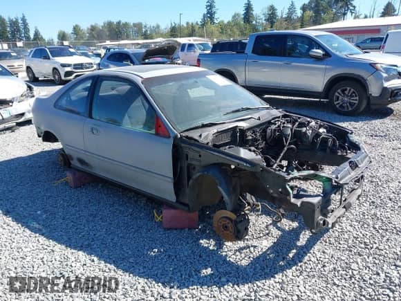 1994 Honda Civic with VIN 1HGEJ112XRL023744, listed as a IAAI auction lot 42956800 with Not provided miles and . Bid and sale history available at DreamBid. Image 1.