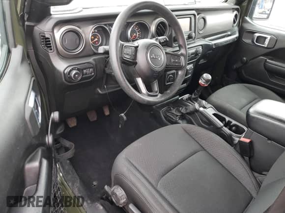 2021 Jeep Wrangler Sport с VIN 1C4GJXAG3MW737454, выставлен на аукционе Copart как лот 50967585 с пробегом 29 330 миль миль и Списание • Salvage title. История ставок и продаж доступна на DreamBid. Изображение 8.