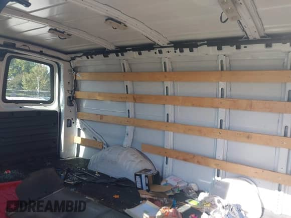 2018 Chevrolet Express Cargo с VIN 1GCWGAFG0J1904247, выставлен на аукционе IAAI как лот 43342911 с пробегом 94 758 миль миль и . История ставок и продаж доступна на DreamBid. Изображение 8.