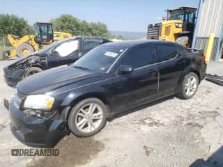 2012 Dodge Avenger SXT Plus with VIN 1C3CDZEG4CN165492, listed as a Copart auction lot 81248715 with 133,566 mi miles and Salvage title. Bid and sale history available at DreamBid. Image 1.