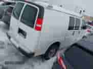 2021 Chevrolet Express Cargo with VIN 1GCWGAF70M1311573, listed as a IAAI auction lot 41619239 with 46,728 mi miles and . Bid and sale history available at DreamBid. Image 4.