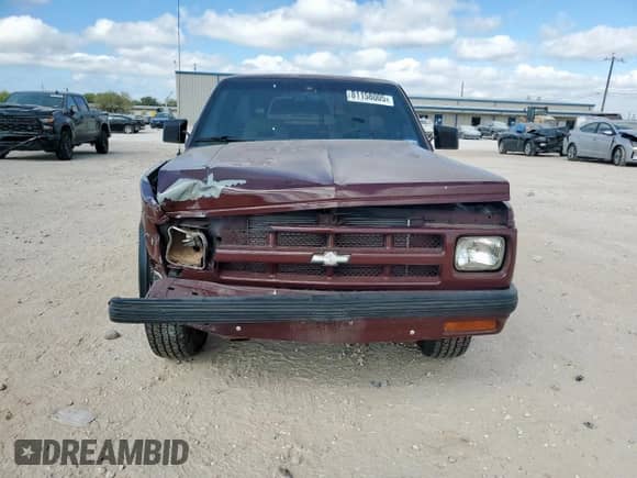 1993 Chevrolet S-10 X96 с VIN 1GCCS14R9P8166115, выставлен на аукционе Copart как лот 81158005 с пробегом 149 675 миль миль и Списание • Salvage title. История ставок и продаж доступна на DreamBid. Изображение 5.