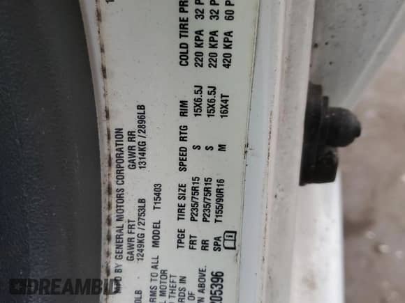 2005 Chevrolet Colorado с VIN 1GCDT148158205396, выставлен на аукционе Copart как лот 79038394 с пробегом 74 828 миль миль и Чистый • Clean title. История ставок и продаж доступна на DreamBid. Изображение 12.