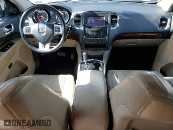 2012 Dodge Durango Citadel with VIN 1C4SDJET4CC286444, listed as a Copart auction lot 81004755 with 167,212 mi miles and Salvage title. Bid and sale history available at DreamBid. Image 8.
