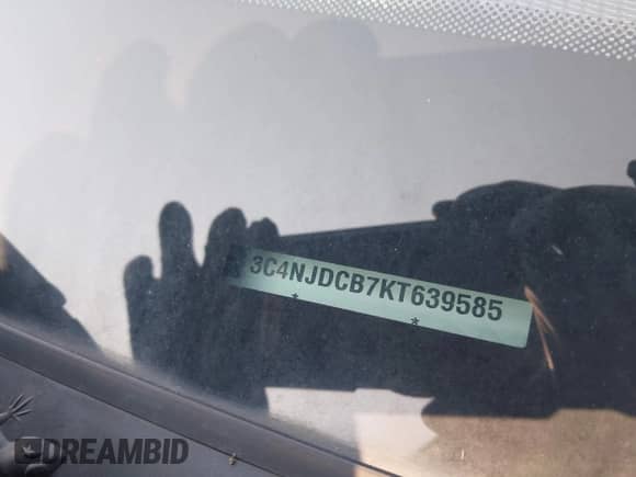 2019 Jeep Compass Limited с VIN 3C4NJDCB7KT639585, выставлен на аукционе IAAI как лот 42884979 с пробегом 130 956 миль миль и . История ставок и продаж доступна на DreamBid. Изображение 9.