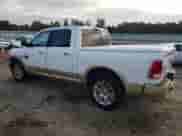 2013 Ram 1500 Laramie Longhorn with VIN 1C6RR7PT9DS706956, listed as a Copart auction lot 80455935 with 197,363 mi miles and Salvage title. Bid and sale history available at DreamBid. Image 2.