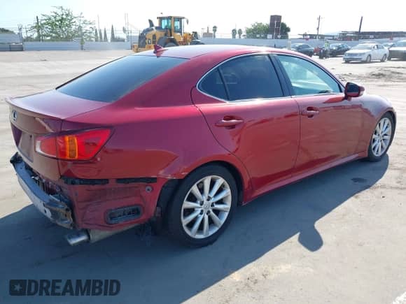2010 Lexus IS 250 z VIN JTHCF5C29A5037802, wystawiony jako IAAI lot #43158295 z przebiegiem 173 158 mil mil oraz . Historia ofert i sprzedaży dostępna na DreamBid. Obrazek 4.
