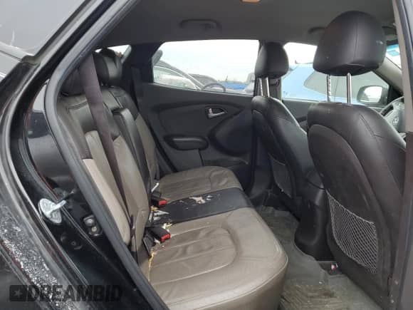 2012 Hyundai Tucson GLS z VIN KM8JU3AC6CU375192, wystawiony jako Copart lot #43734835 z przebiegiem 227 567 mil mil oraz Czysty tytuł • Clean title. Historia ofert i sprzedaży dostępna na DreamBid. Obrazek 10.