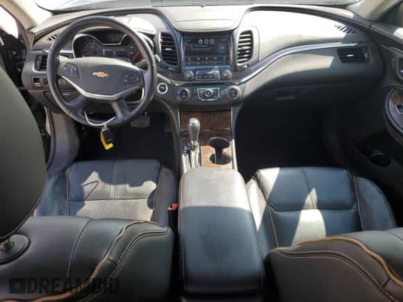 2015 Chevrolet Impala LTZ with VIN 2G1155SL3F9208360, listed as a Copart auction lot 81752495 with 115,650 mi miles and Salvage title. Bid and sale history available at DreamBid. Image 8.