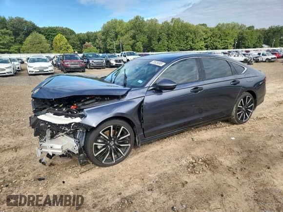 2023 Honda Accord Touring with VIN 1HGCY2F87PA041004, listed as a Copart auction lot 70926895 with Not provided miles and Salvage title. Bid and sale history available at DreamBid. Image 1.