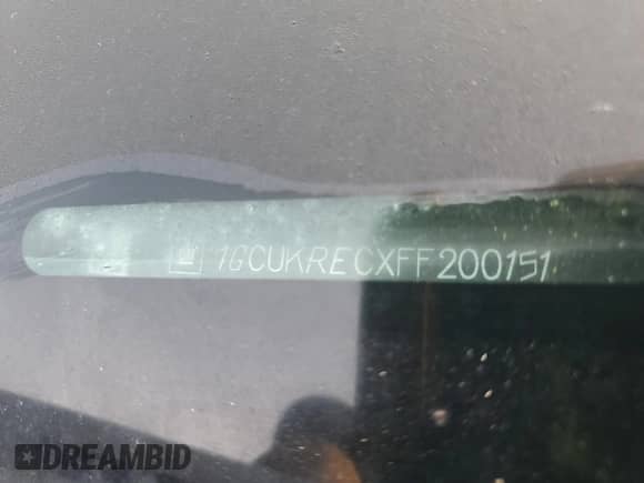 2015 Chevrolet Silverado 1500 LT with VIN 1GCUKRECXFF200151, listed as a Copart auction lot 81478855 with 136,847 mi miles and Salvage title. Bid and sale history available at DreamBid. Image 13.