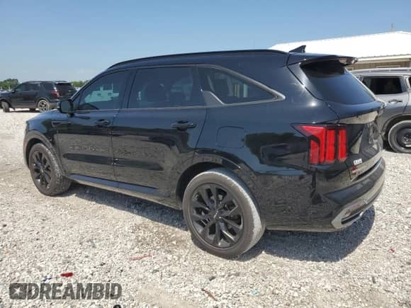 2023 Kia Sorento SX with VIN 5XYRK4LFXPG230416, listed as a Copart auction lot 65724905 with 28,977 mi miles and Salvage title. Bid and sale history available at DreamBid. Image 2.